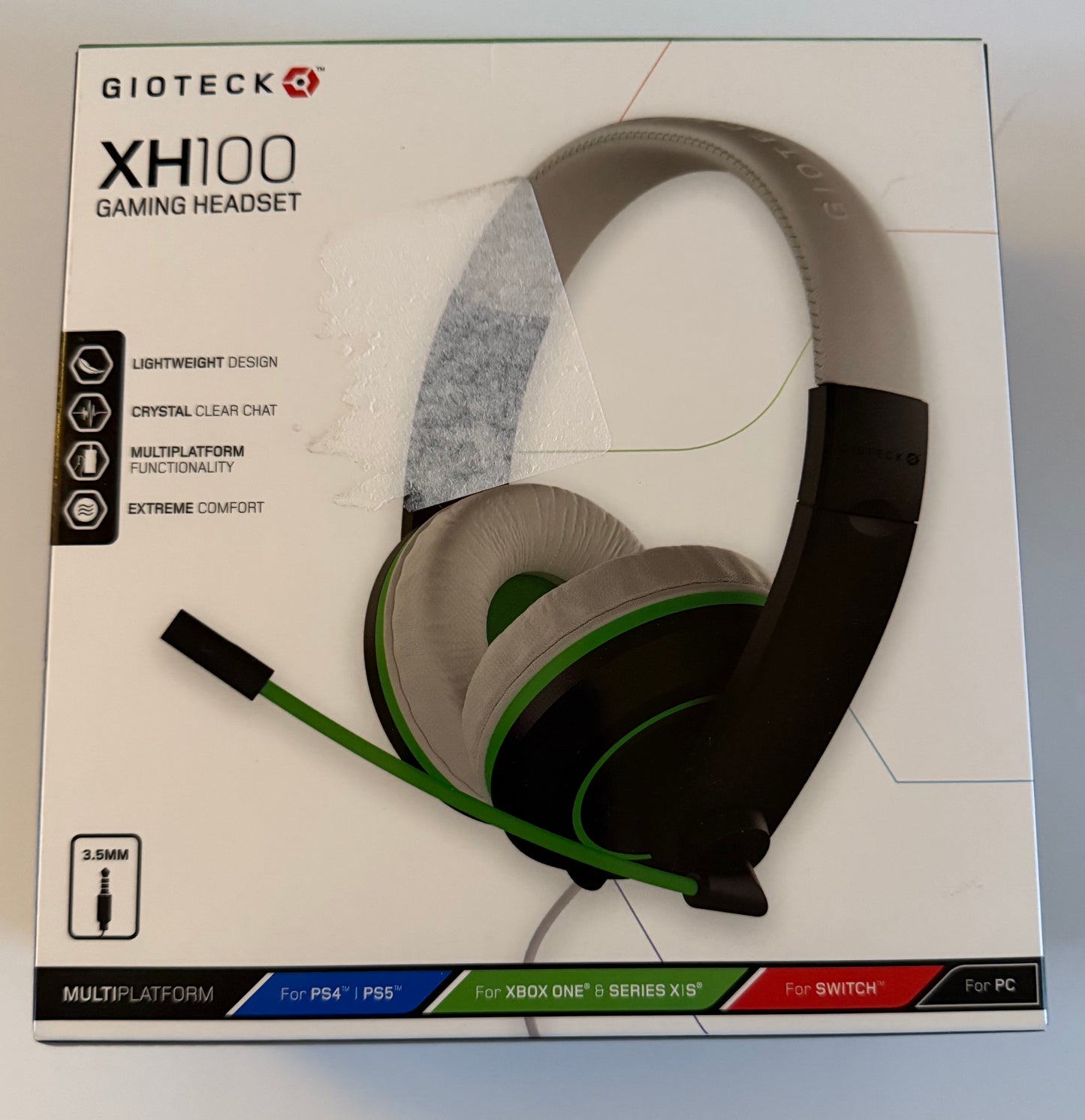 Gioteck XH100X Xbox, PS5, PS4, Switch, PC Headset