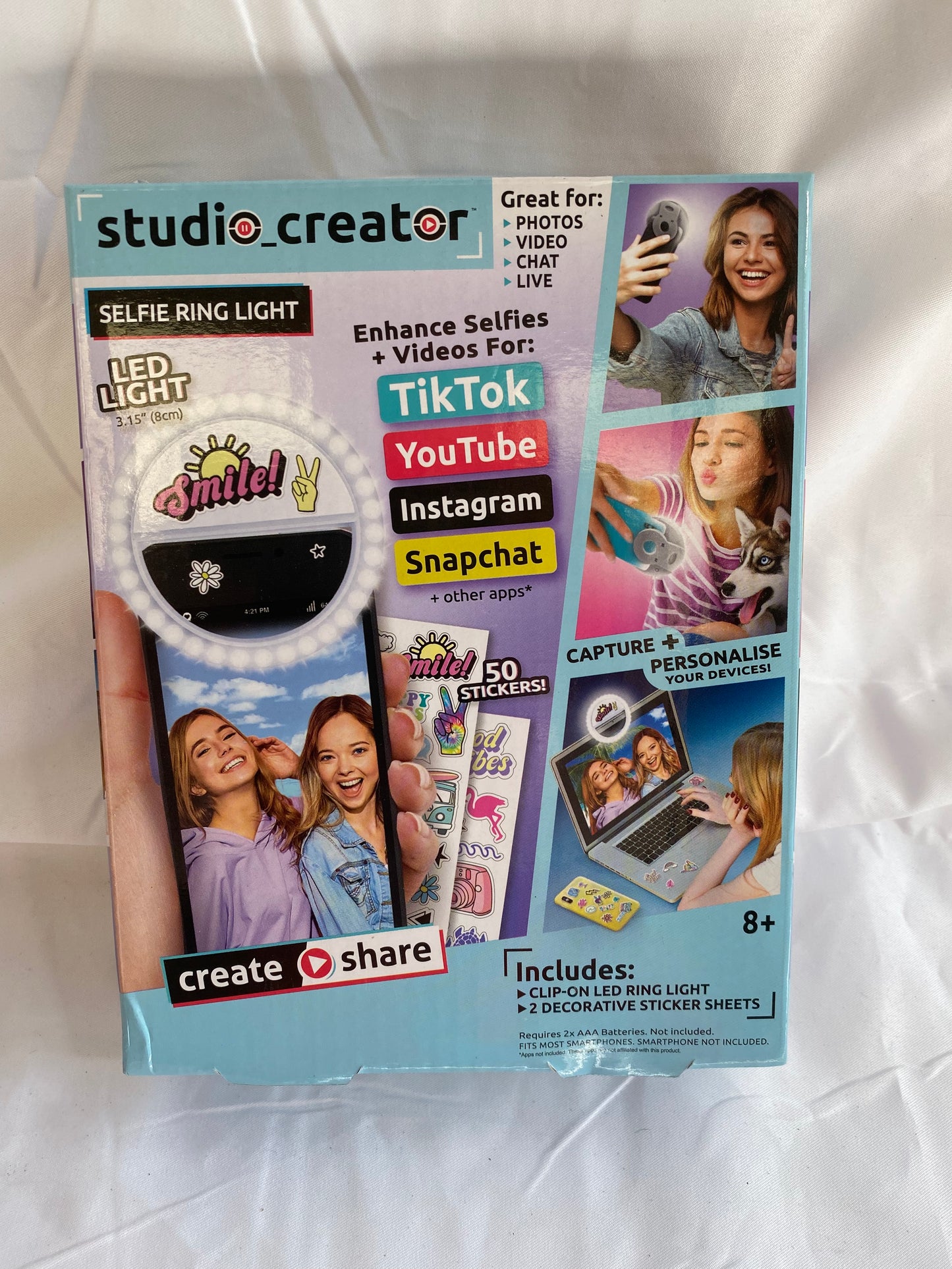 Studio Creator Selfie Ring Light