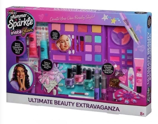 Shimmer n Sparkle 3 In 1 Instaglam Ultimate Beauty Extravaganza Set