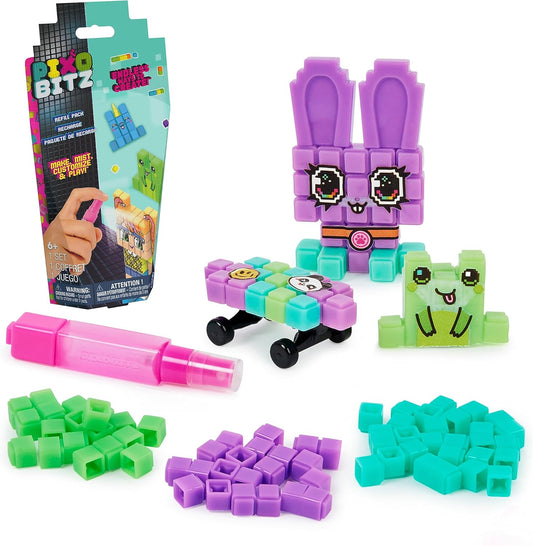 Pixobitz, Recharge Pack 270 Water Fuse Beads, Decos and Accessories