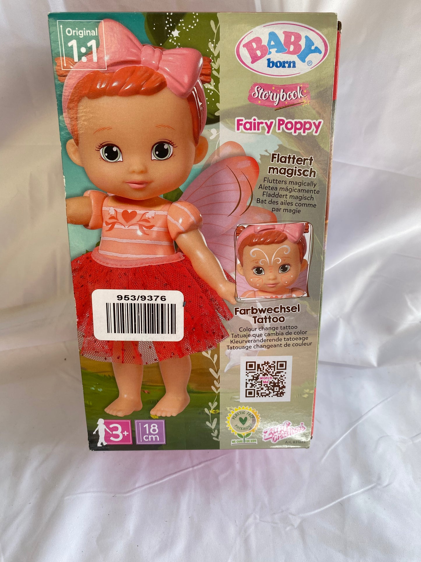 BABY BORN FANTASY FAIRY POPPY 18CM