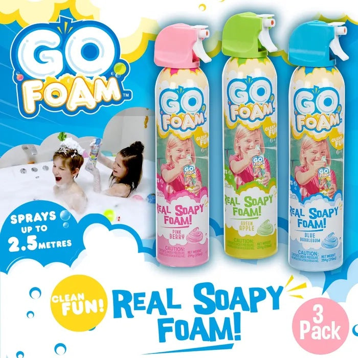 Go Foam 3-Pack Soapy Foam