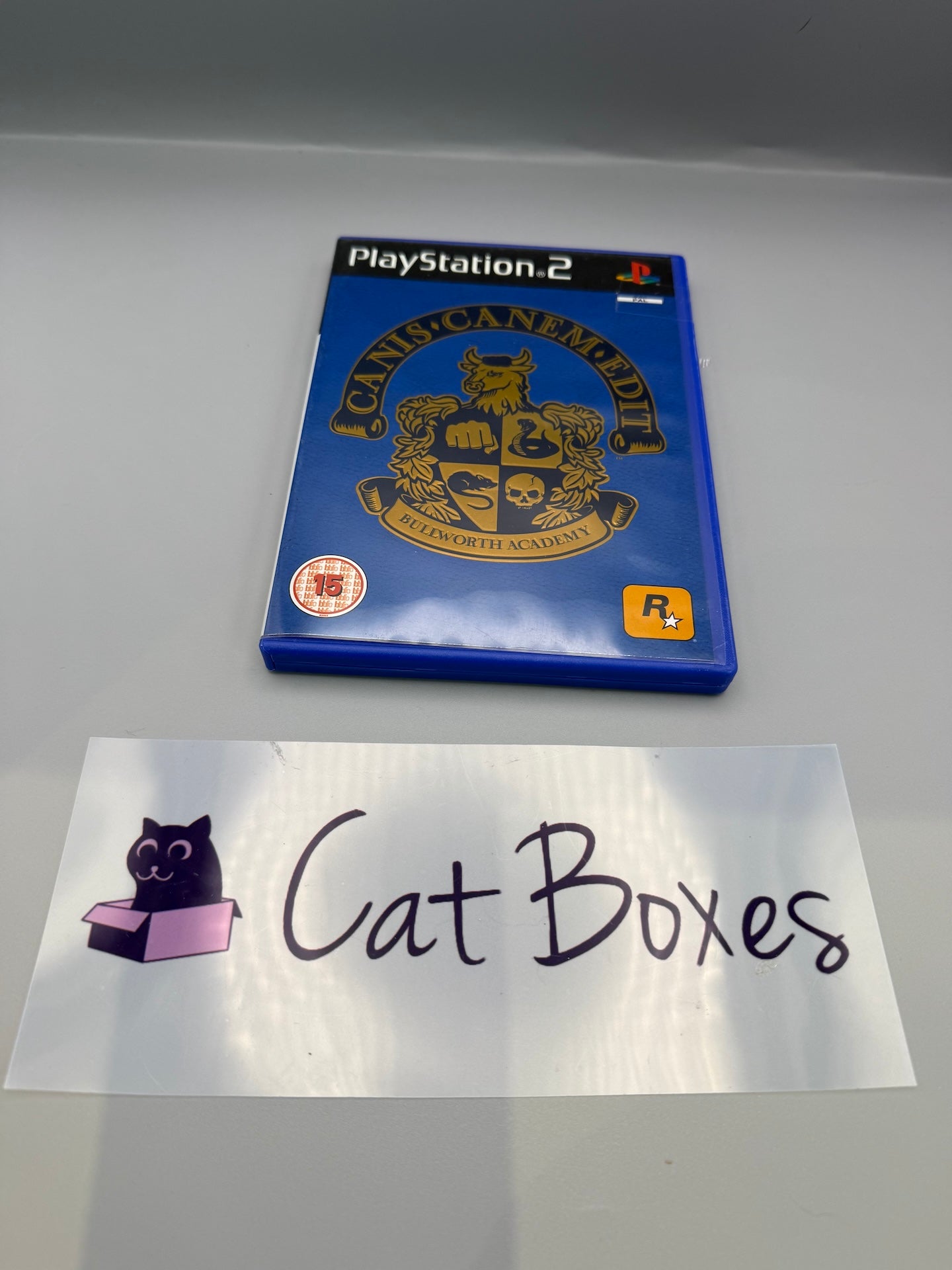 Canis Canem Edit PS2 Game Bully Sony PlayStation 2 Complete With Poster