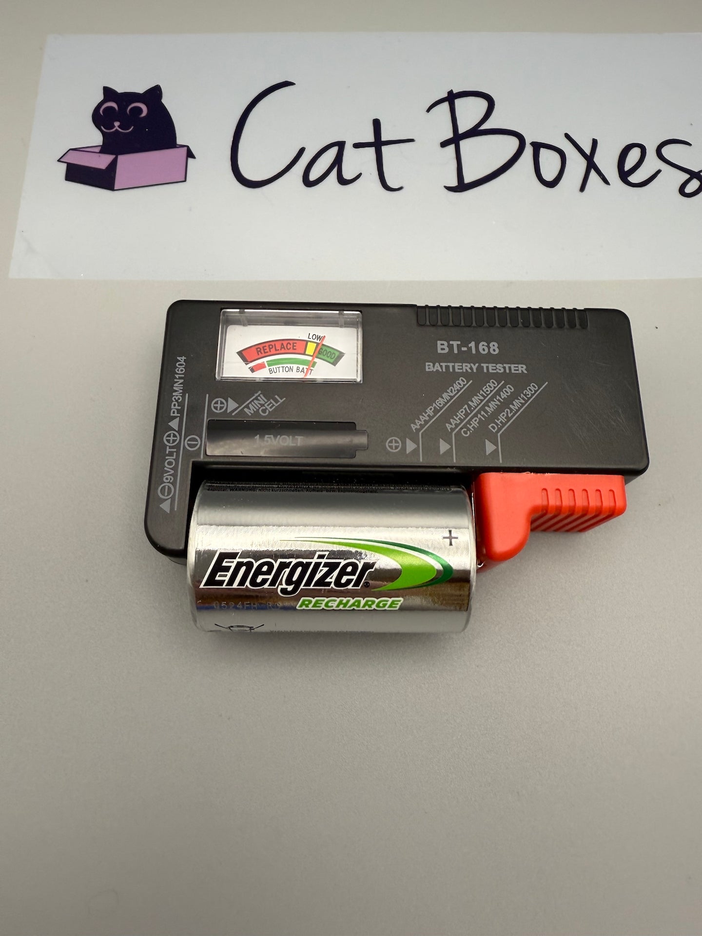Energizer Recharge Power Plus - Rechargeable D Batteries (2 Pack)