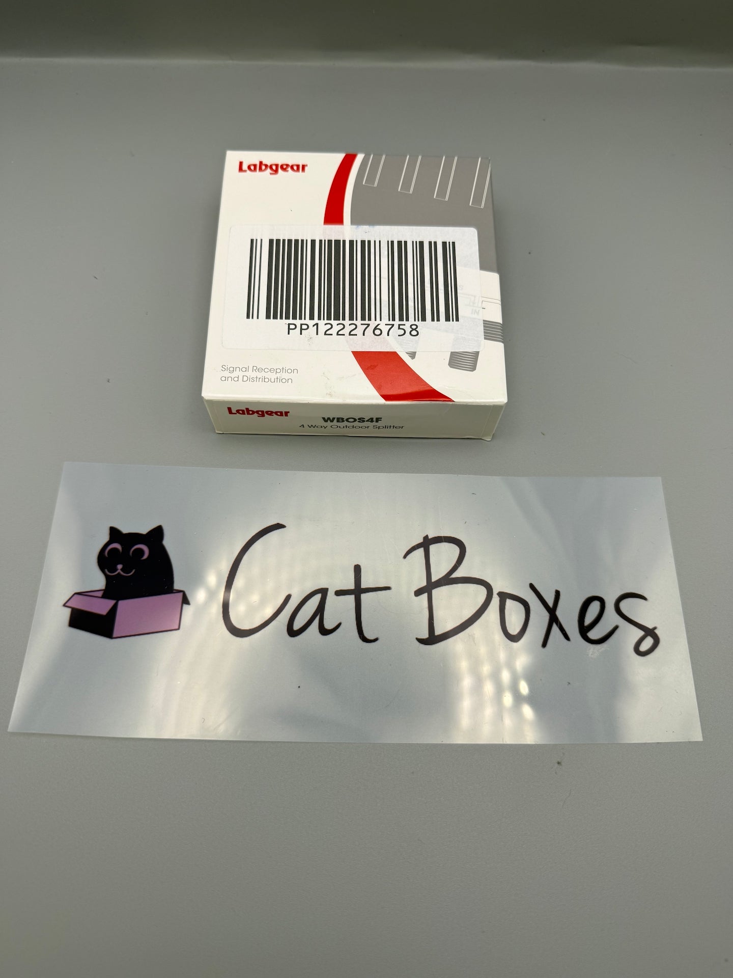 Labgear 4 Way Outdoor Coaxial Cable Splitter, F Type 5-2400MHz