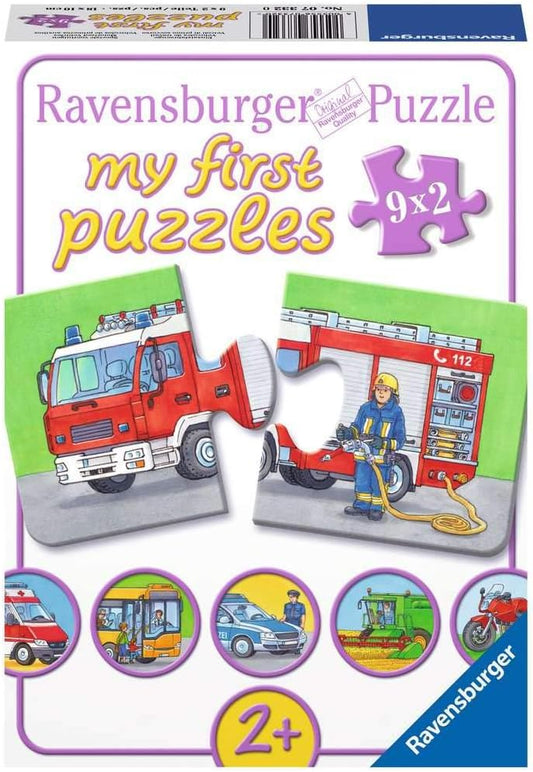 Ravensburger 07332 Emergency Vehicles Puzzle