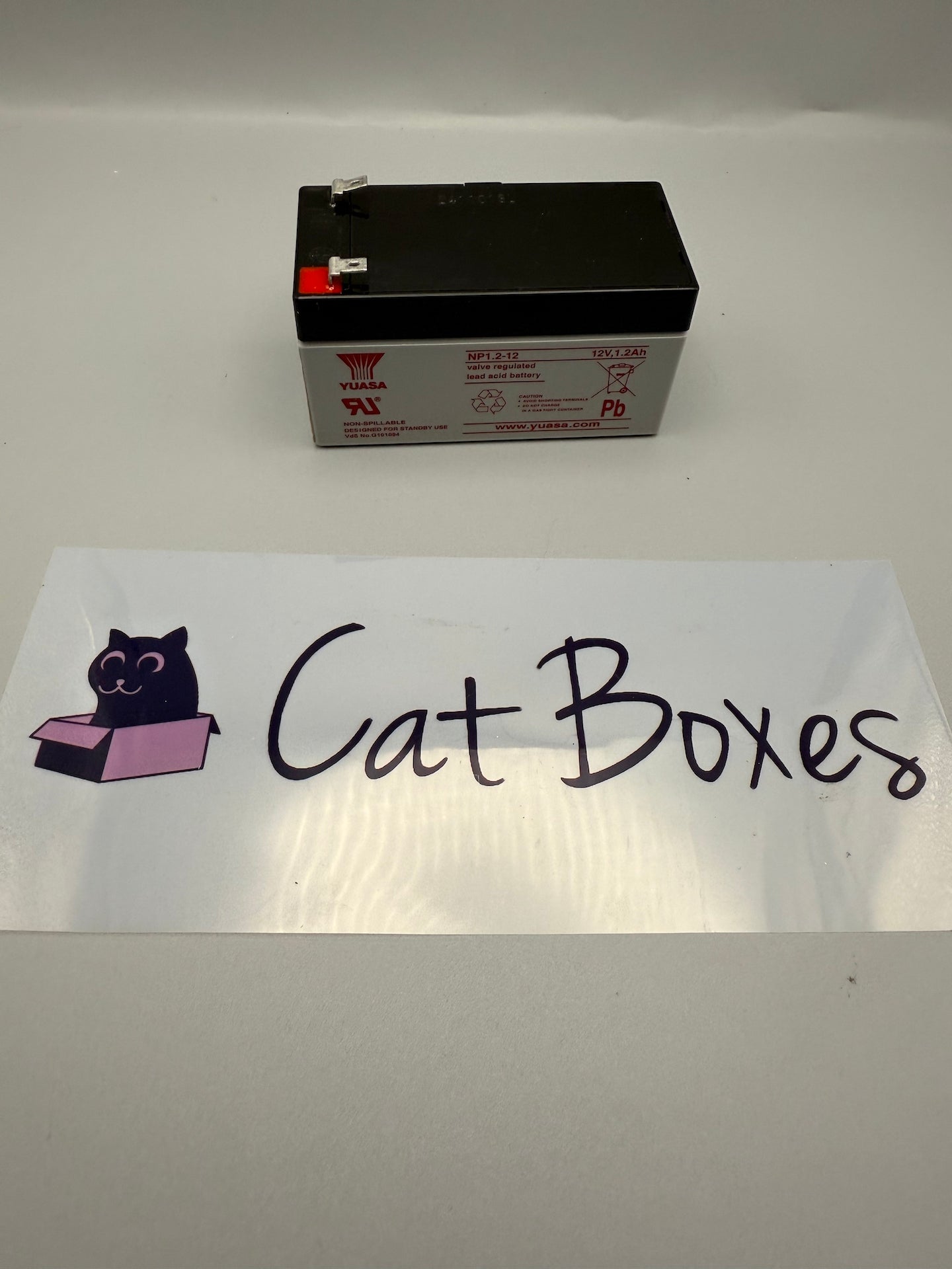 Yuasa NP1.2-12 12V Lead Acid Battery, UPS Backup Alarm and Emergency Battery