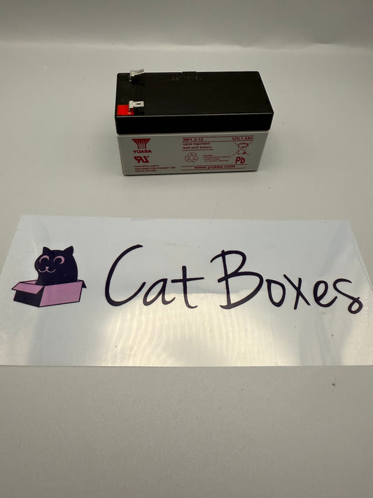 Yuasa NP1.2-12 12V Lead Acid Battery, UPS Backup Alarm and Emergency Battery