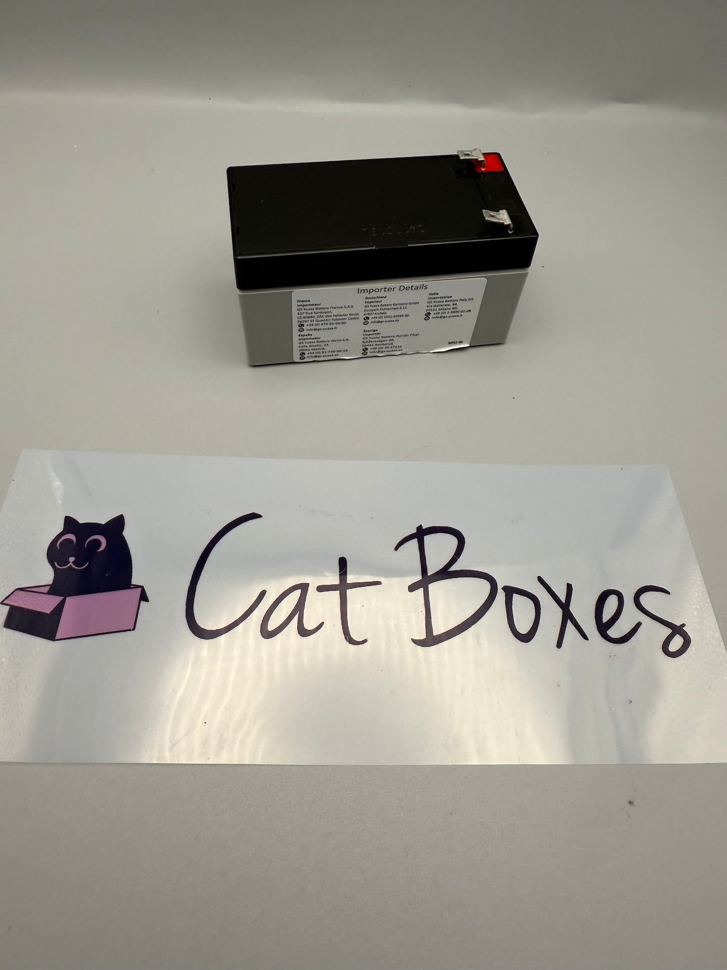 Yuasa NP1.2-12 12V Lead Acid Battery, UPS Backup Alarm and Emergency Battery