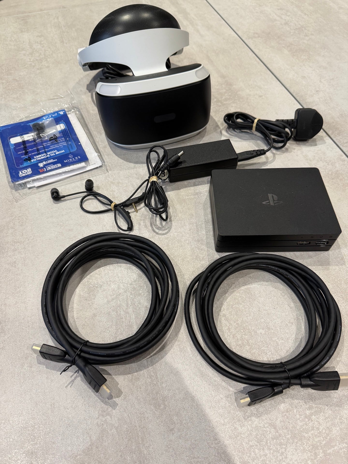 Sony PlayStation VR with PS5 Camera Adapter