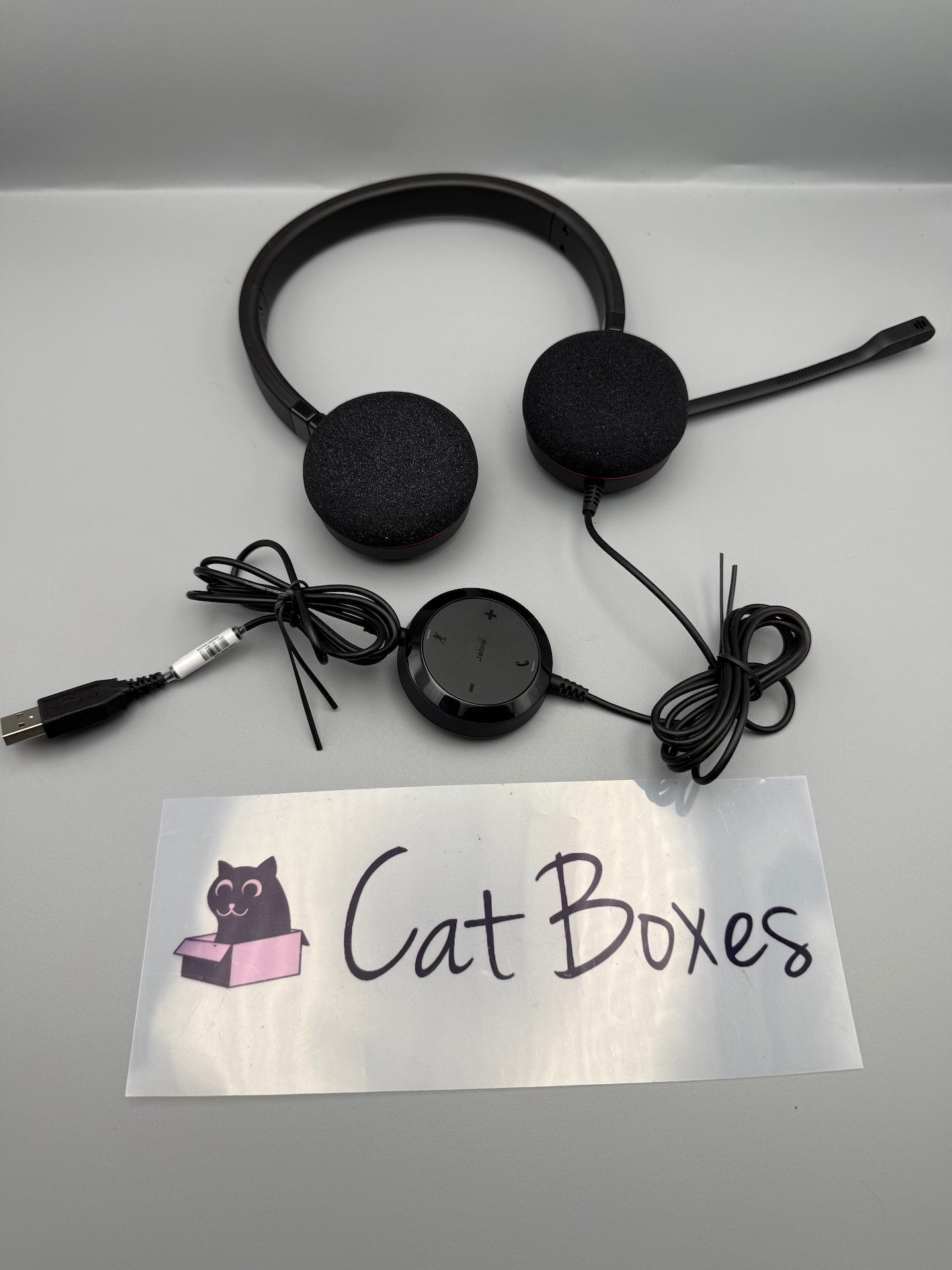 Jabra Evolve 20 UC Stereo Headset - Black