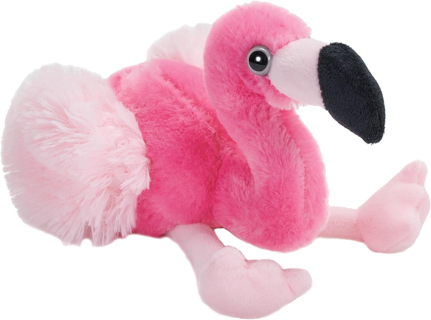 Wild Republic 16253, Flamingo Hug'ems Soft Cuddly Toy, 18 cm