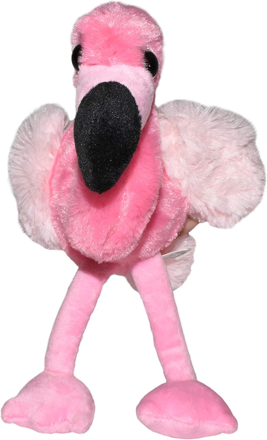 Wild Republic 16253, Flamingo Hug'ems Soft Cuddly Toy, 18 cm