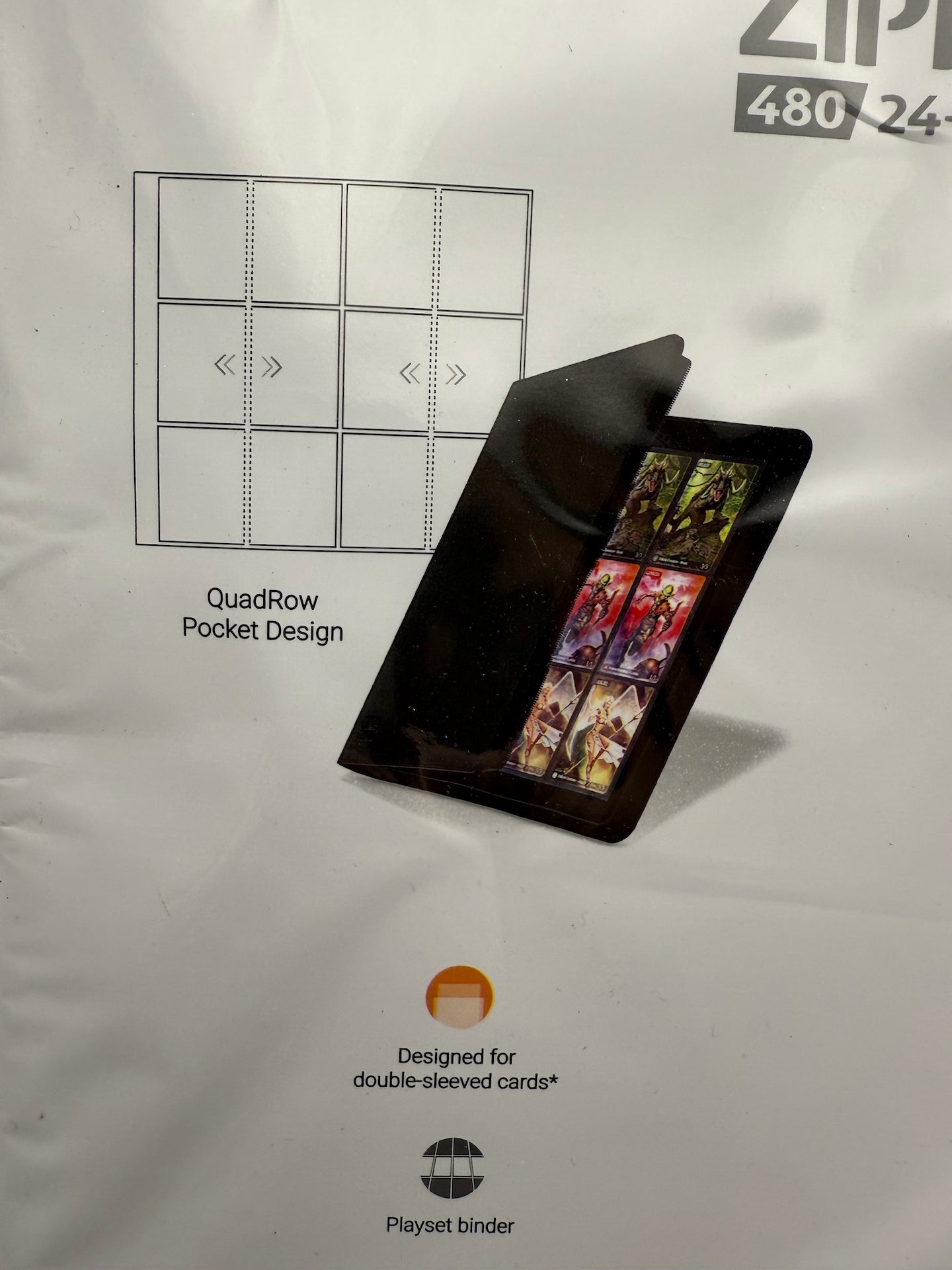 Ultimate Guard Zipfolio 480 24-Pocket XenoSkin (Quadrow)