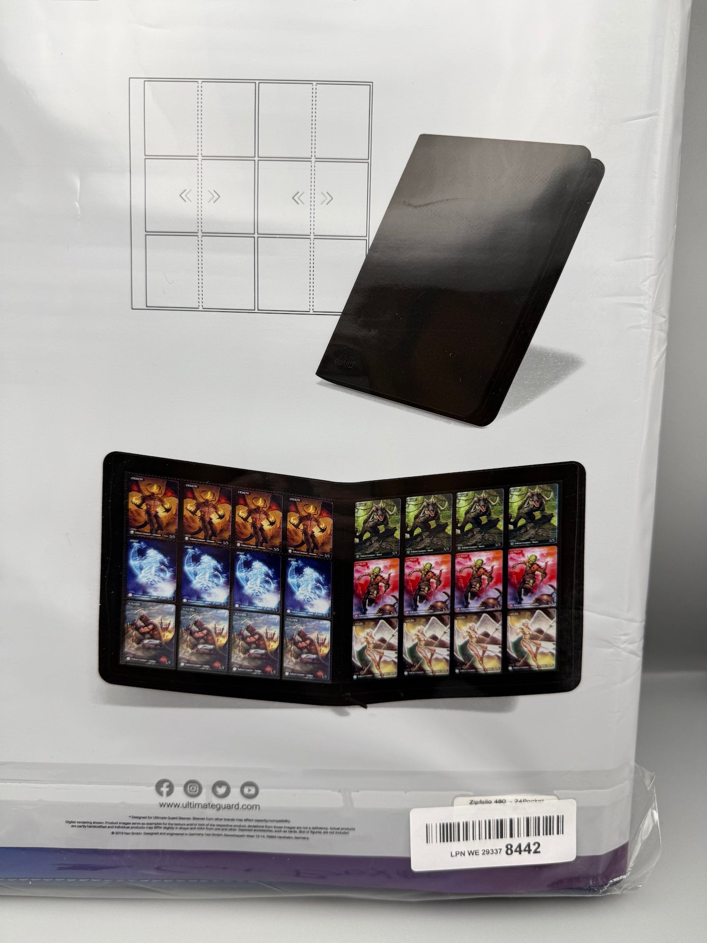 Ultimate Guard Zipfolio 480 24-Pocket XenoSkin (Quadrow)