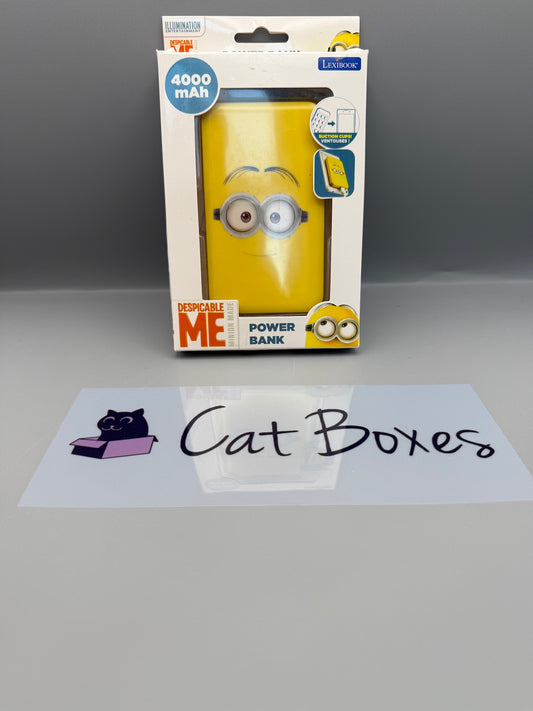 Lexibook, Despicable Me Minions, 4000 Mah Power Bank with suction cups