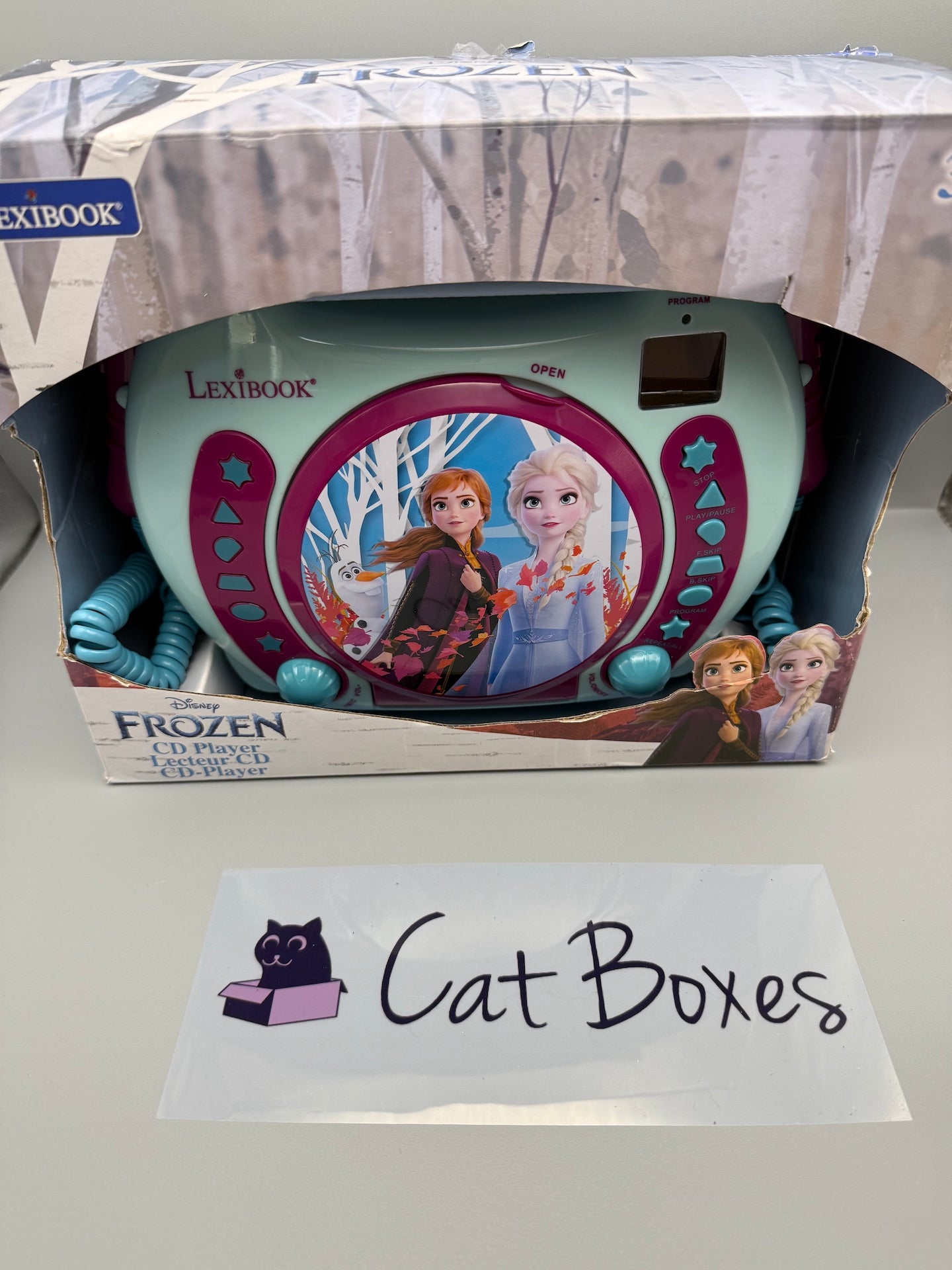 Lexibook, Frozen, Portable CD player with Microphones