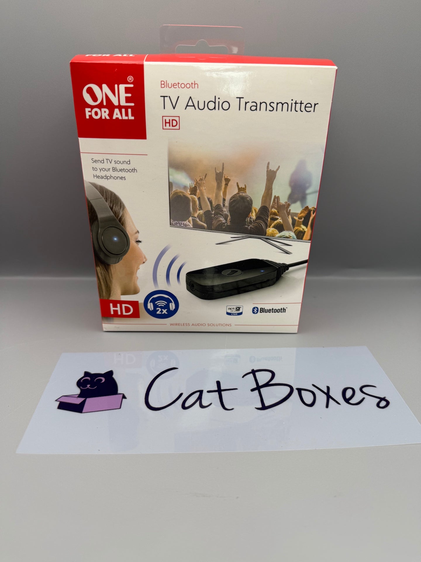 One For All SV1770 - TV Audio Transmitter - black