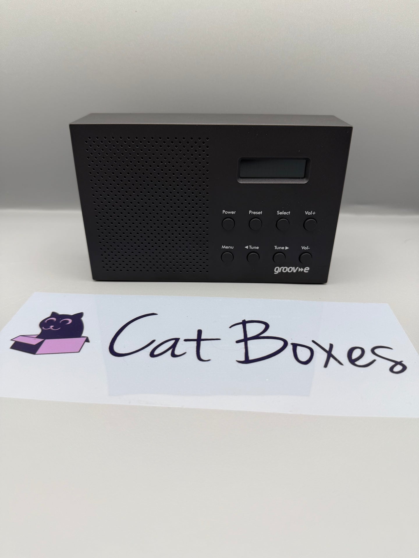 Groov-e Paris DAB & FM Digital Radio - Black