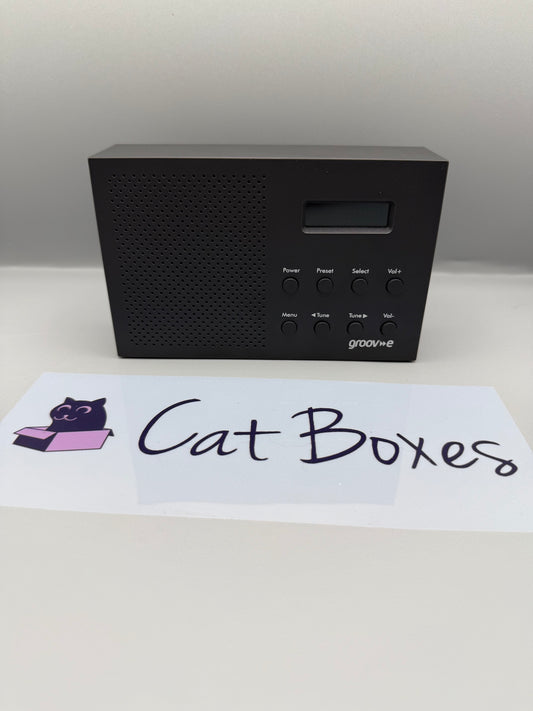 Groov-e Paris DAB & FM Digital Radio - Black
