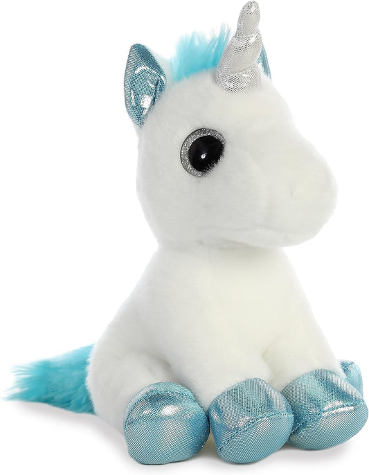 Sparkle Tales, Snowbelle Unicorn, 7In, Soft Toy