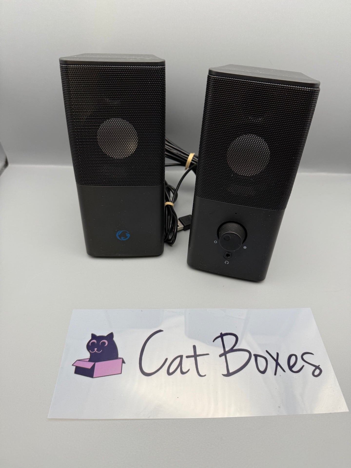 Nedis 18W 2.0 Gaming Speakers for PC & Laptop, USB & 3.5mm- Black