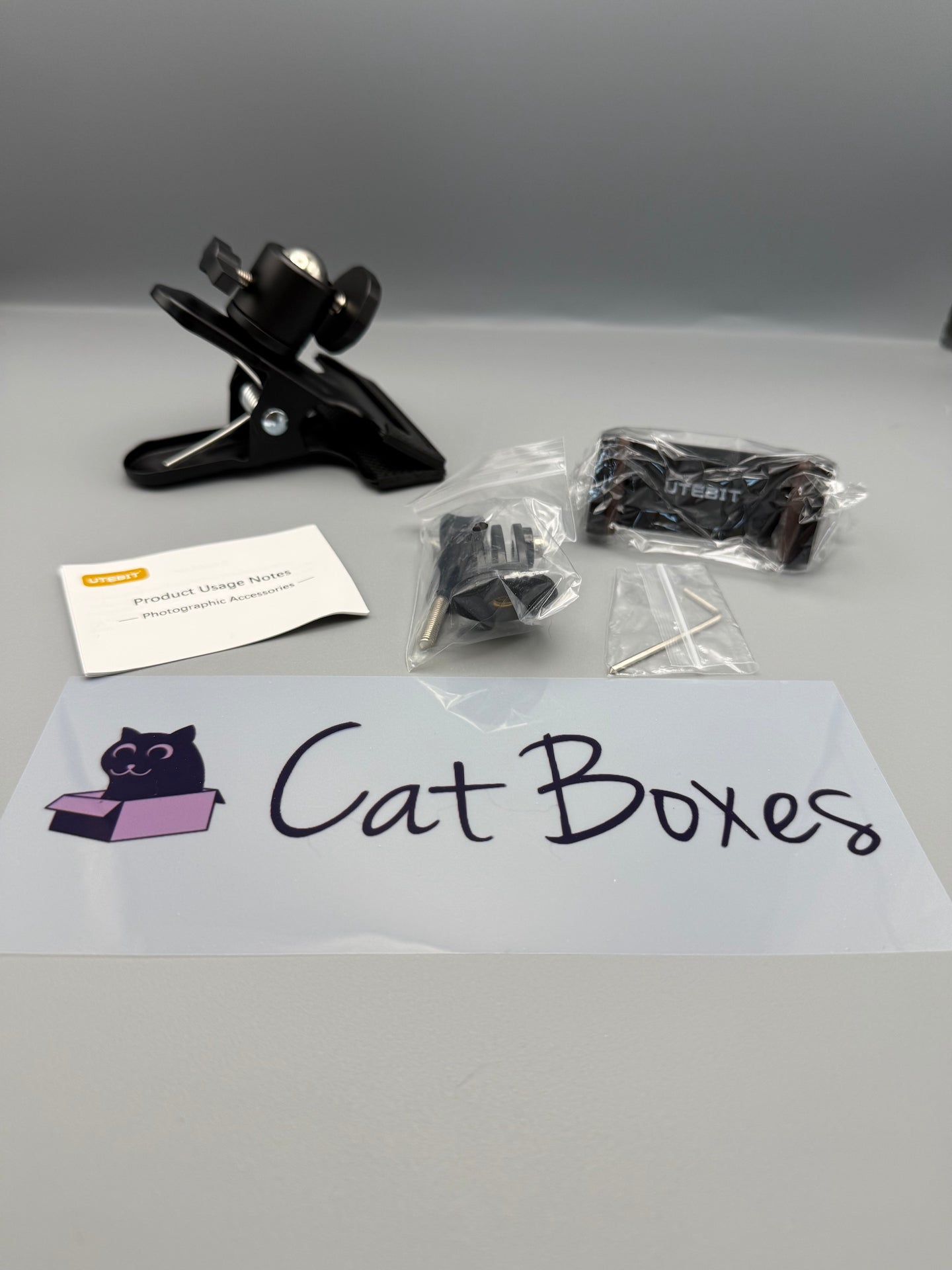 UTEBIT Camera Mount, Magic Arm With Ball Head Hot Shoe Mount