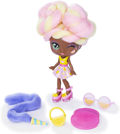 Candylocks, 7 Lacey Lemonade, Sugar Style Deluxe Scented Collectible Doll with Accessories