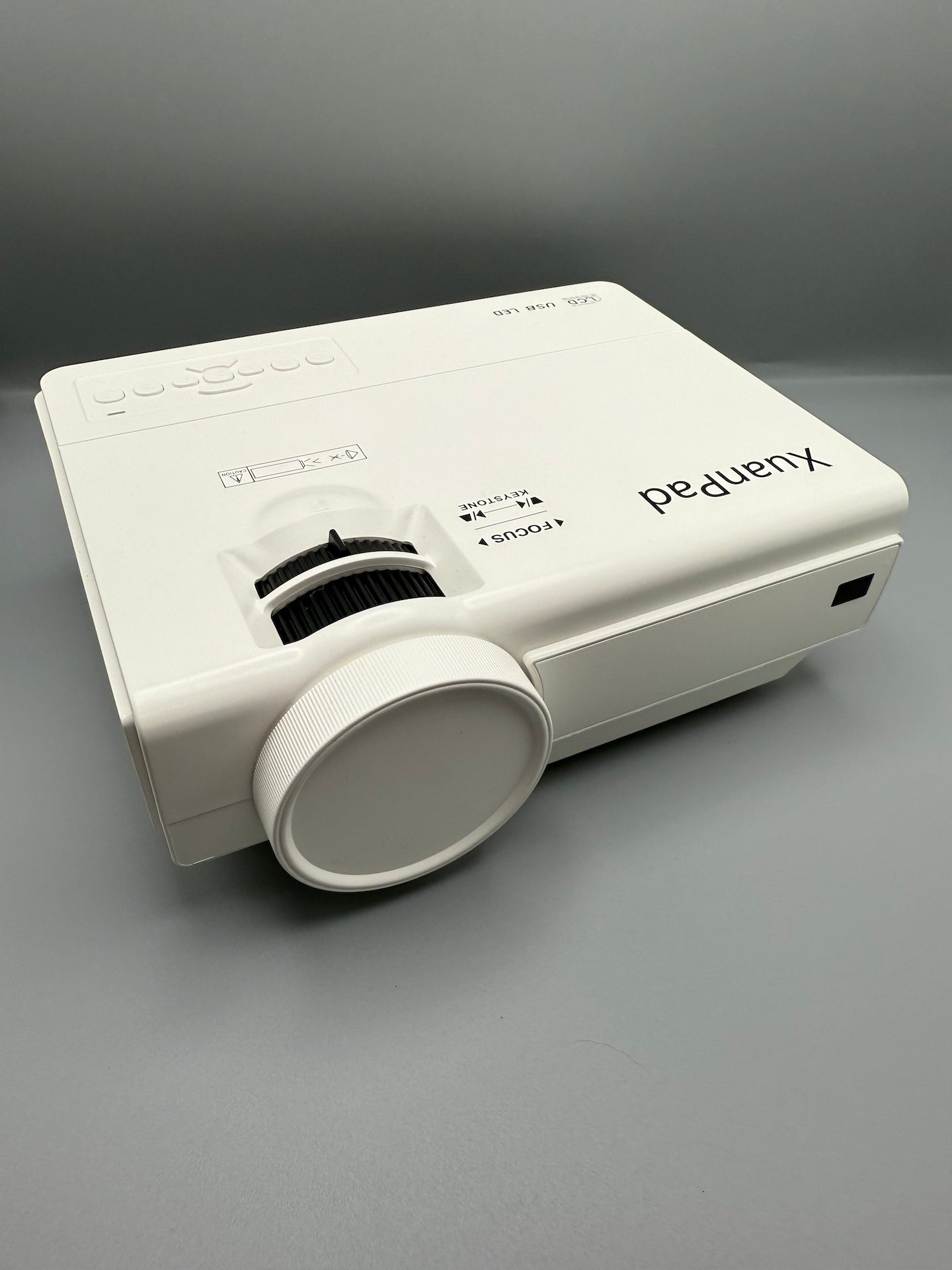 XuanPad Mini Projector, 2025 Upgraded 14000L Portable Video Home Projector