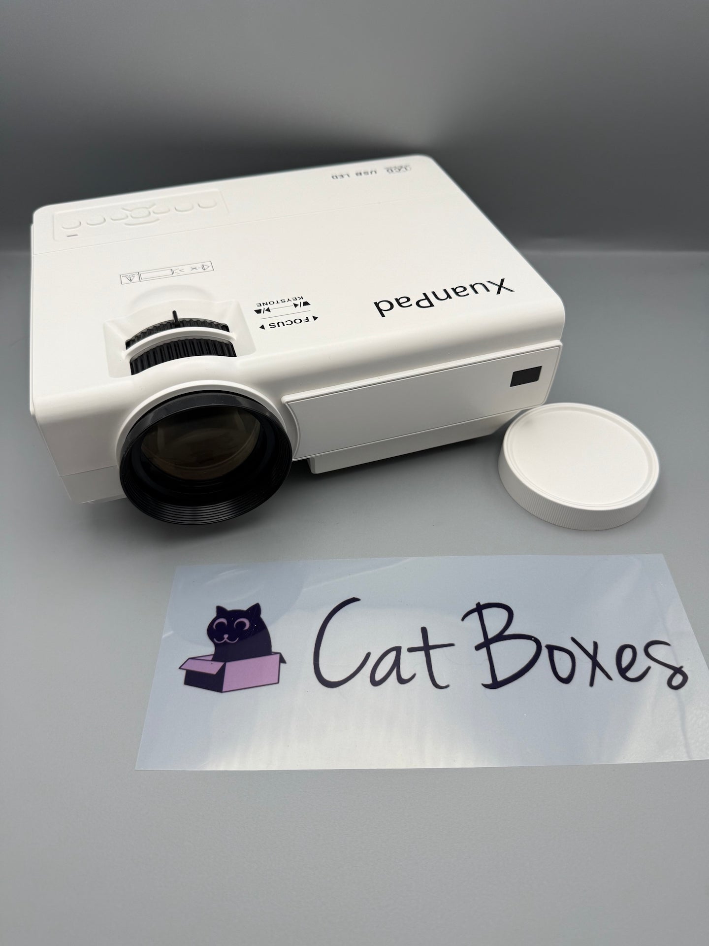 XuanPad Mini Projector, 2025 Upgraded 14000L Portable Video Home Projector