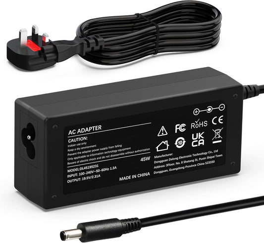 45W Laptop Charger for Dell inspiron