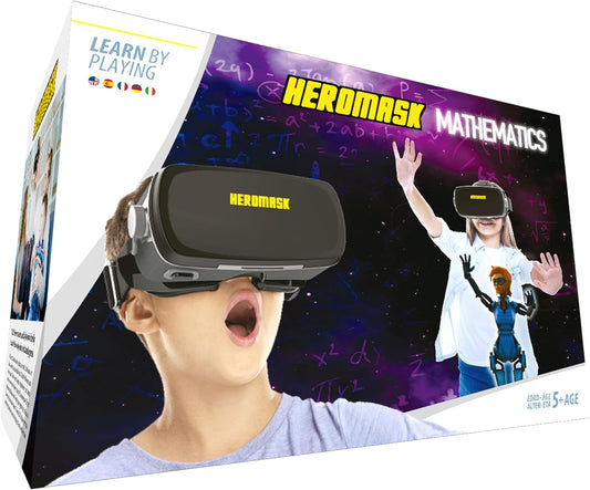 Heromask VR Headset + Maths educational games **Please read description**