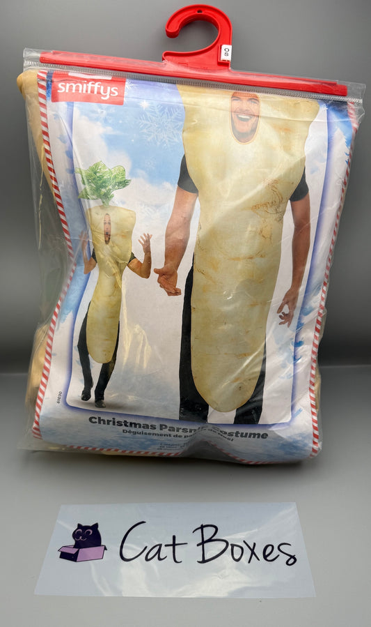 Christmas Parsnip Costume, Brown with Tabard