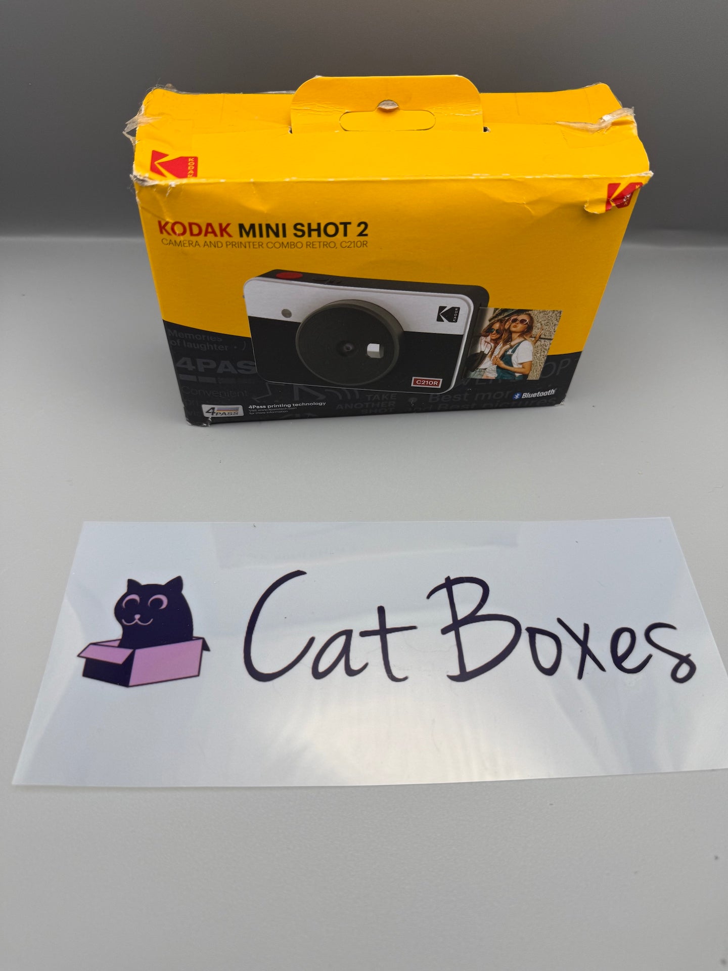 Kodak Mini Shot 2 Retro Portable Wireless Instant Camera & Photo Printer, White