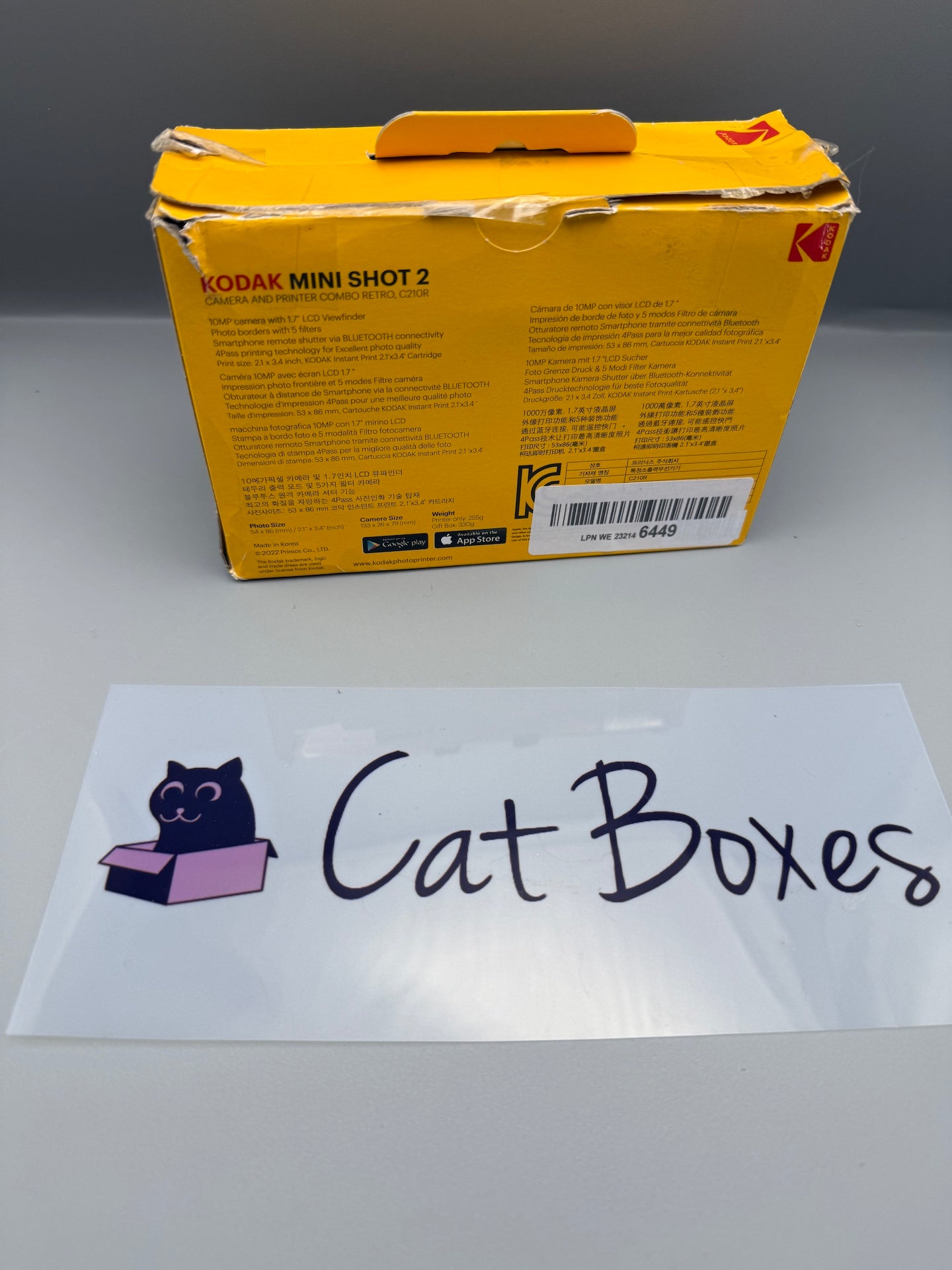 Kodak Mini Shot 2 Retro Portable Wireless Instant Camera & Photo Printer, White