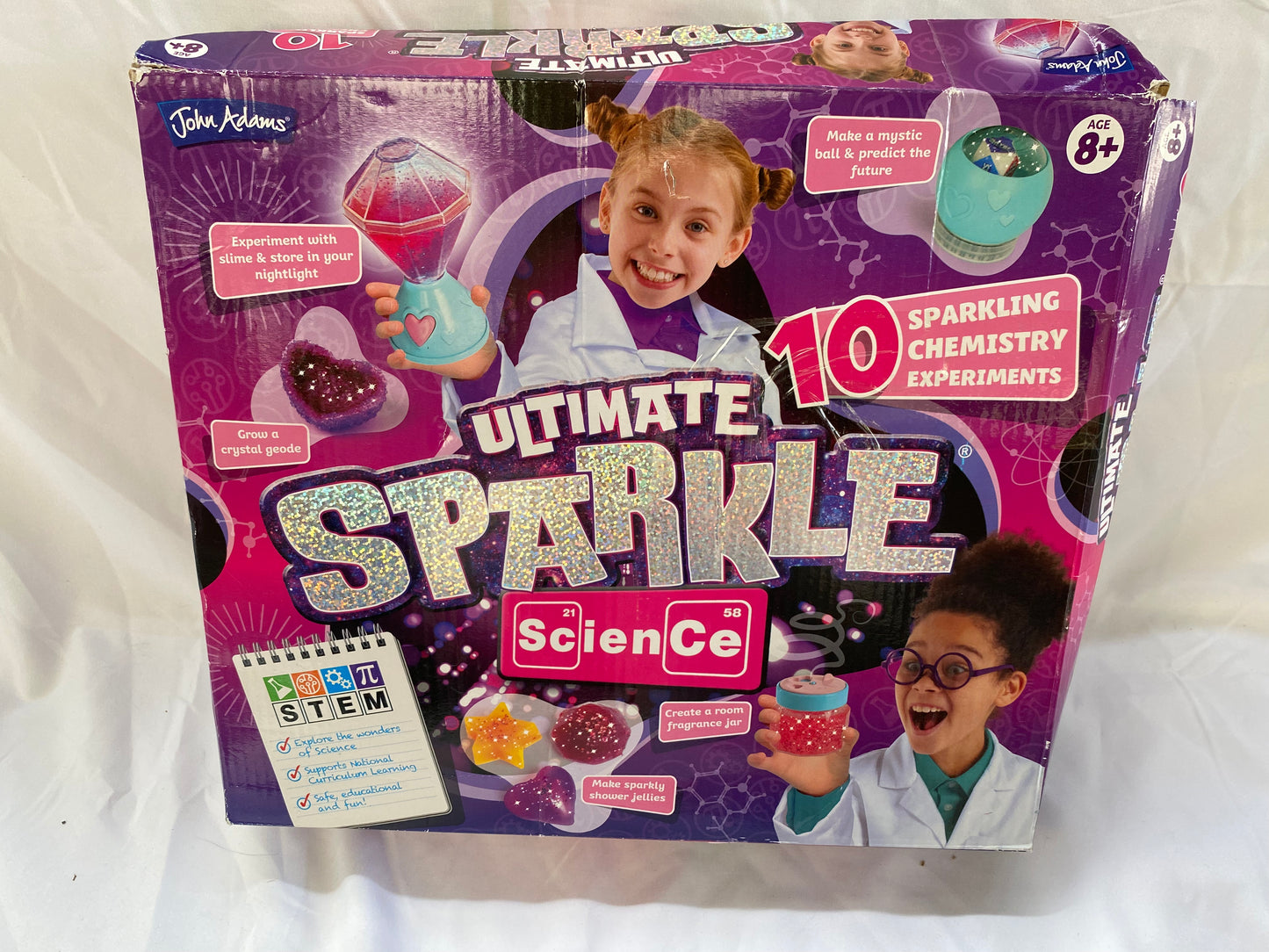 John Adams | Ultimate Sparkle Science **Tatty & Opened Box**