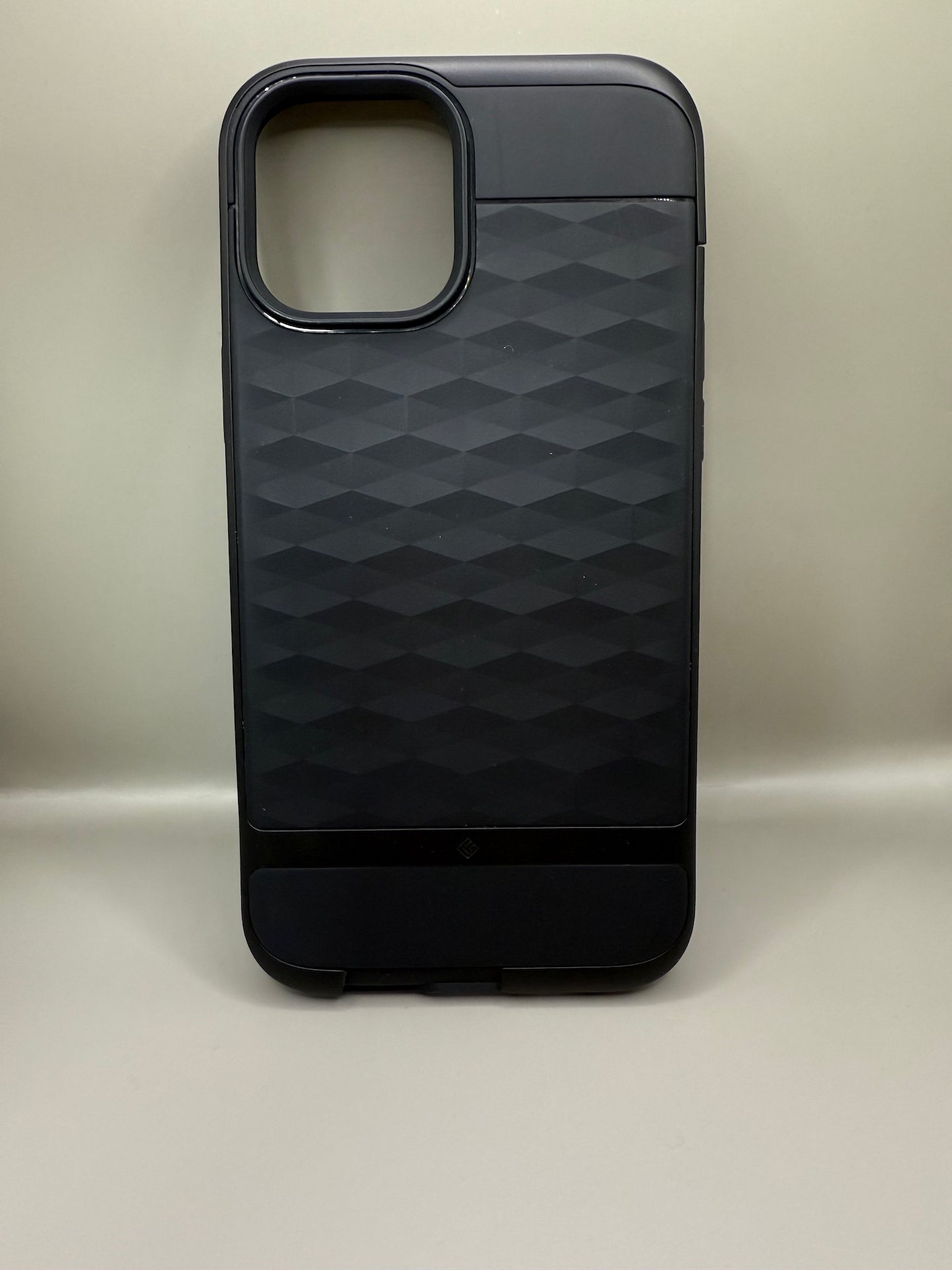 Caseology Parallax Case Compatible with iPhone 12 Pro Max - Matte Black