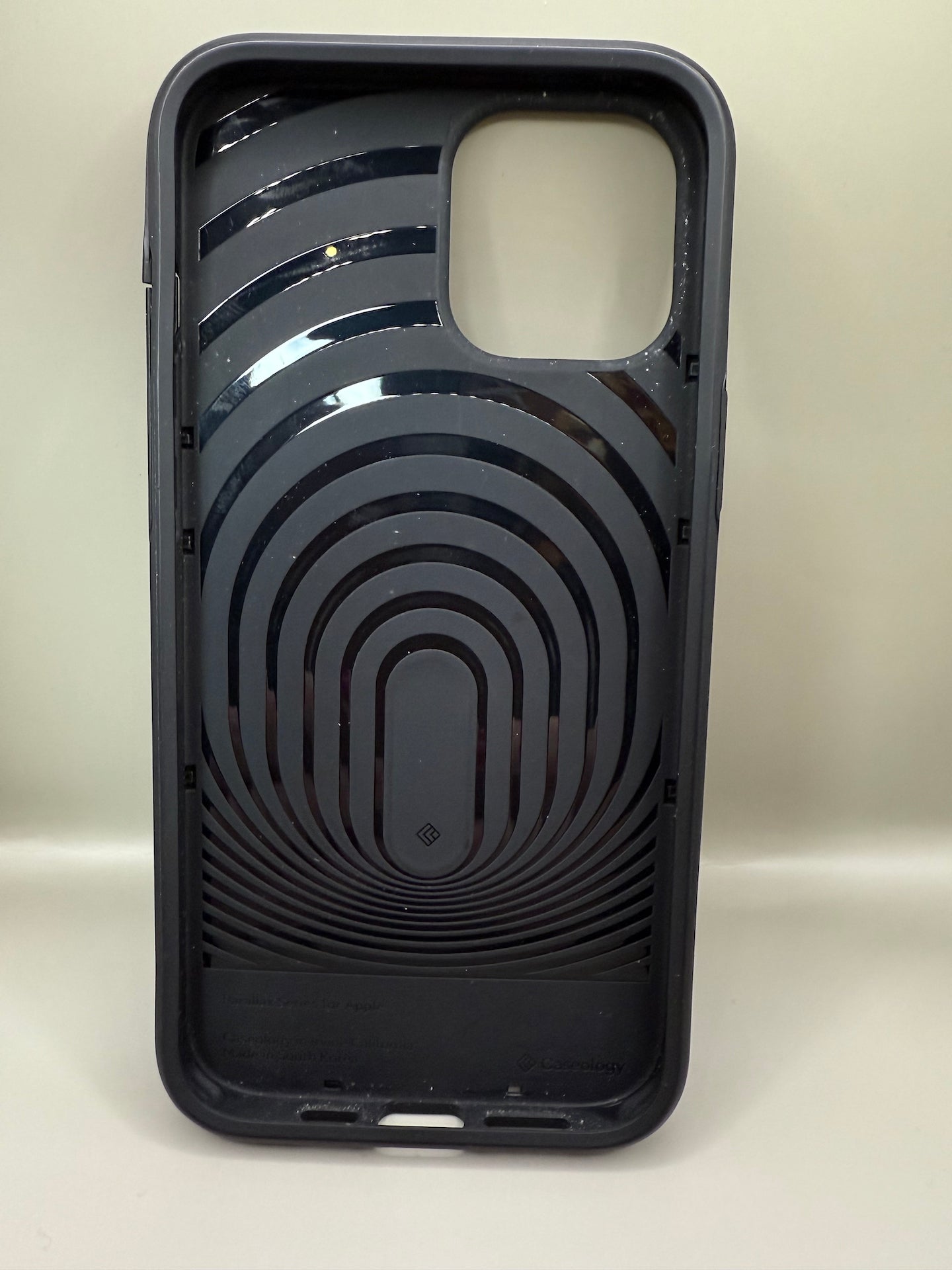 Caseology Parallax Case Compatible with iPhone 12 Pro Max - Matte Black