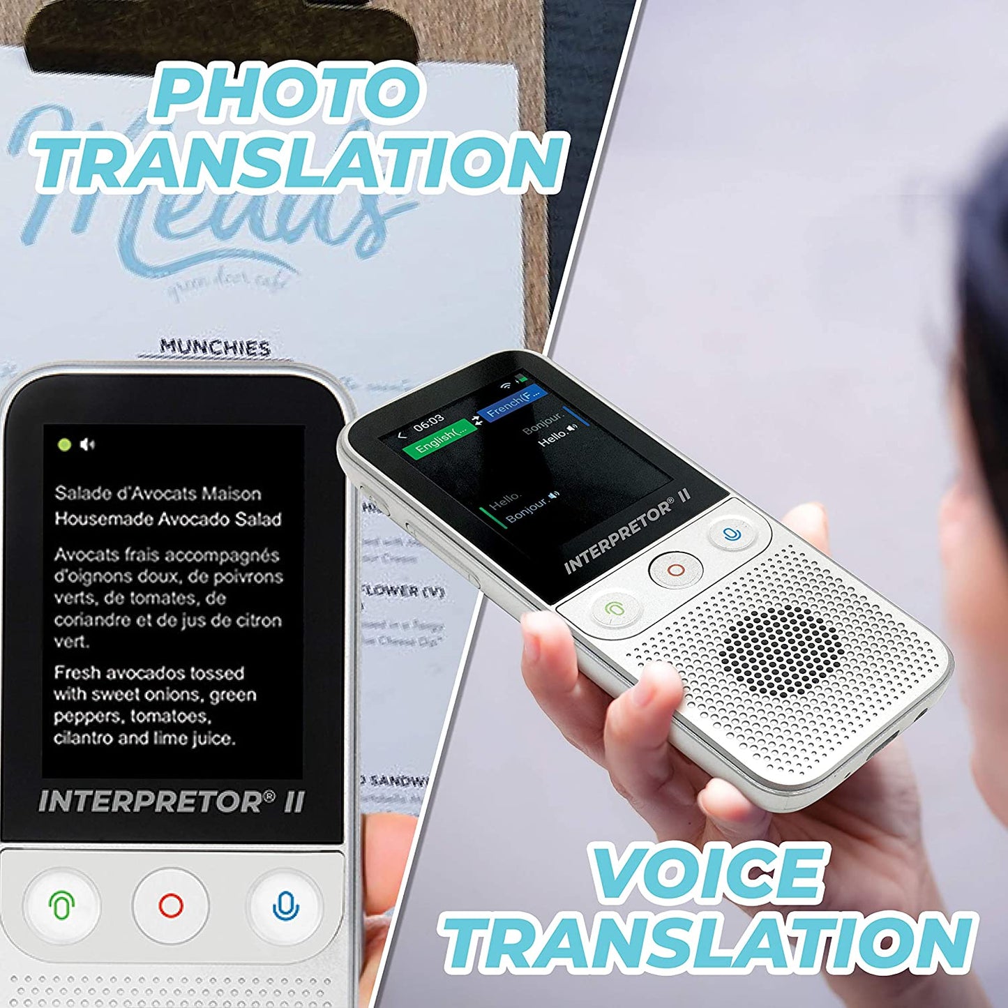 LEXIBOOK NTL3000 Interpretor 3-Instant Voice 137 Languages