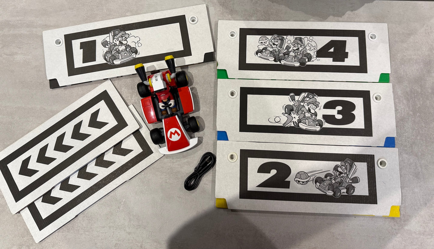 Nintendo Mario Kart Live Home Circuit Mario Set Switch Kart Gates - No Box