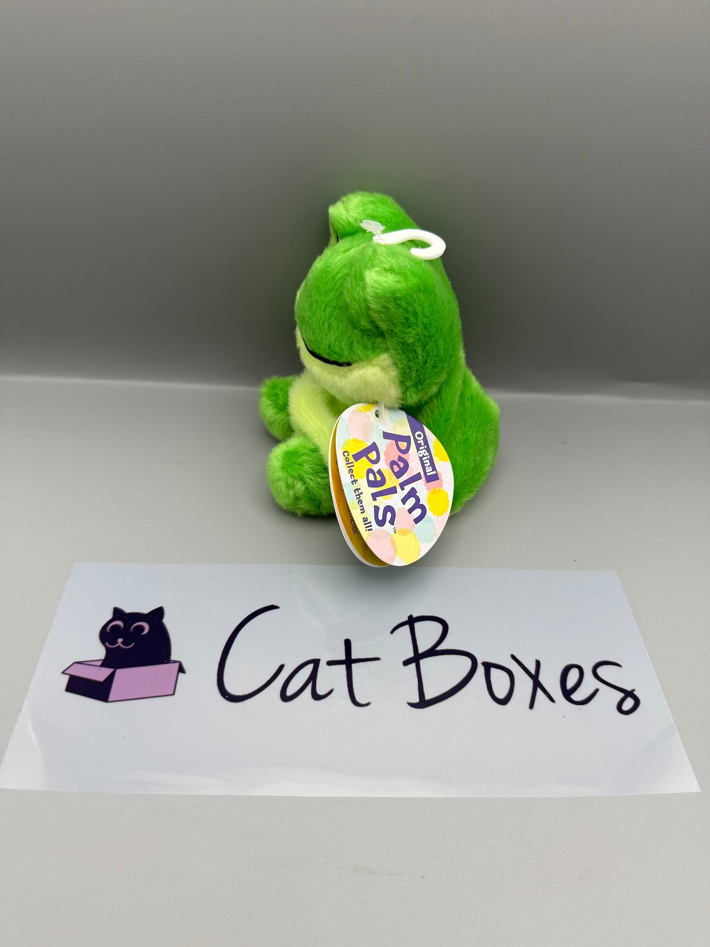 Aurora, 33720, Palm Pals Ribbits Frog 5In, Soft Toy, Green