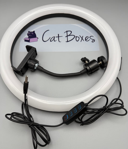 Beamo Ring Light 12'' - Large LED Selfie Ring Light for Phones or Cameras