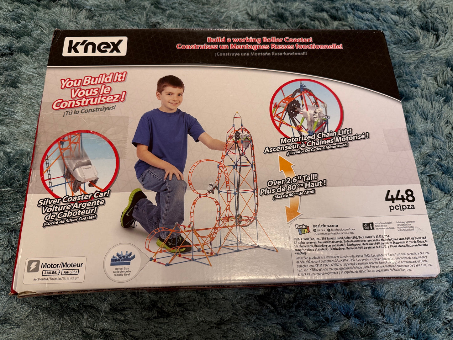 K'nex | Amazin' 8 Coaster (Rollercoaster) - 448 pieces