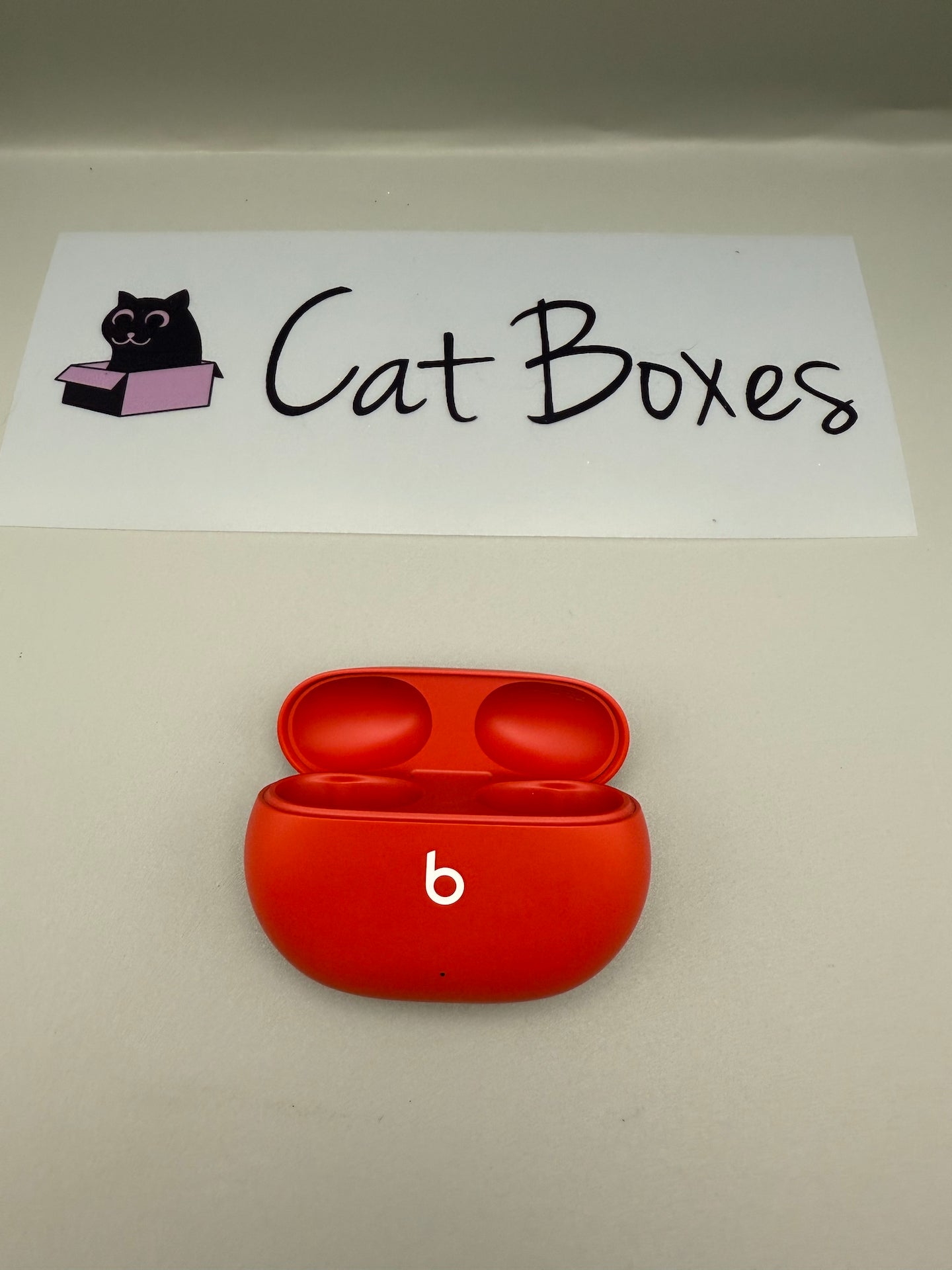 Beats Studio Buds Replacement CASE ONLY! Red - Genuine & Original