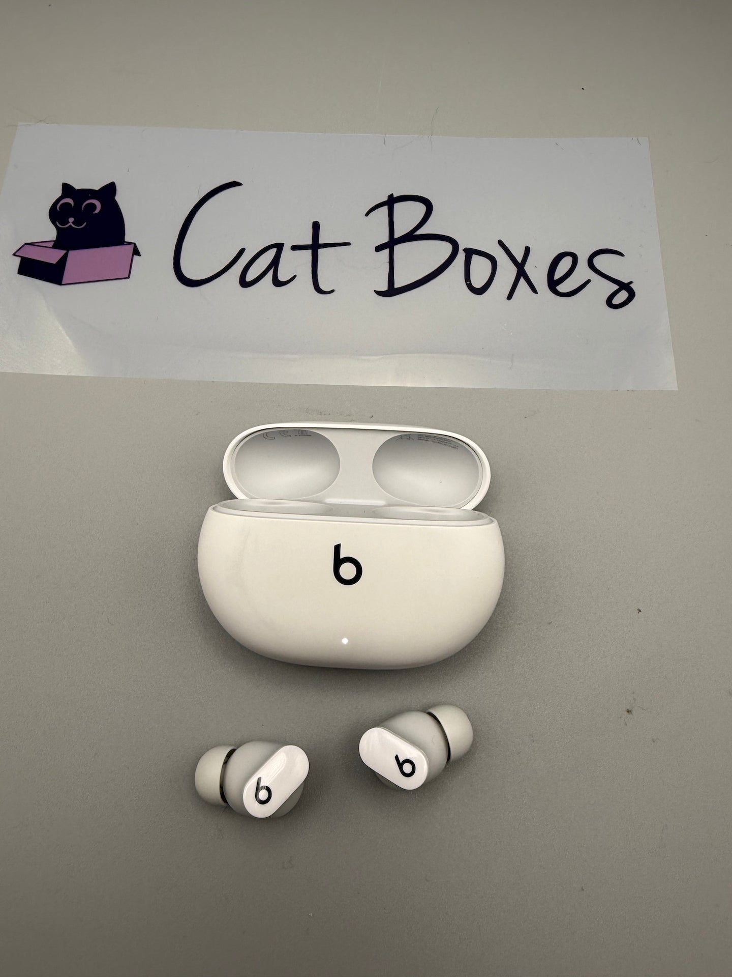 Beats Studio Buds - True Wireless Noise Cancelling Earbuds - White