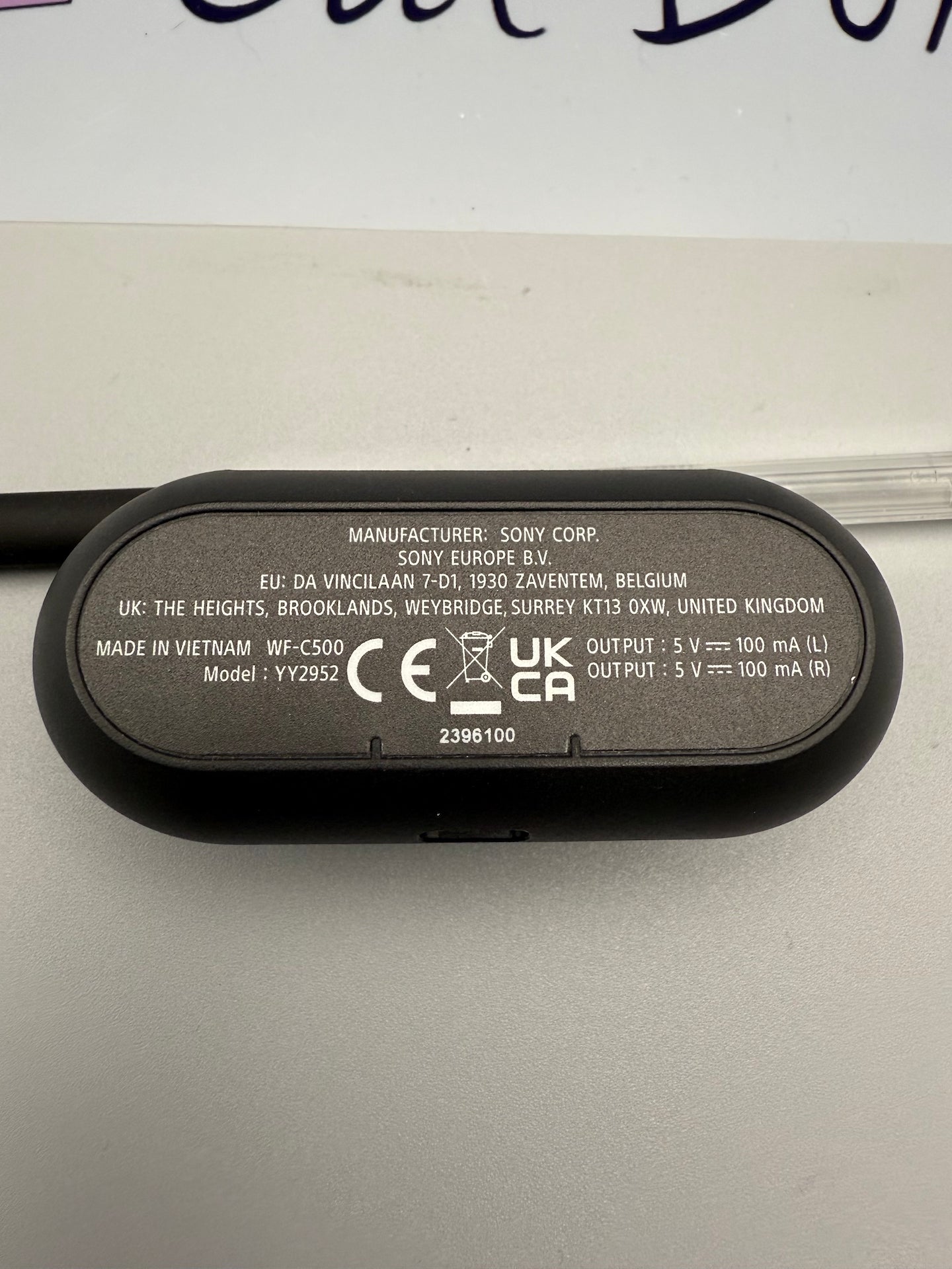 Sony WF-C500 True Wireless Headphones - Black **CASE ONLY**