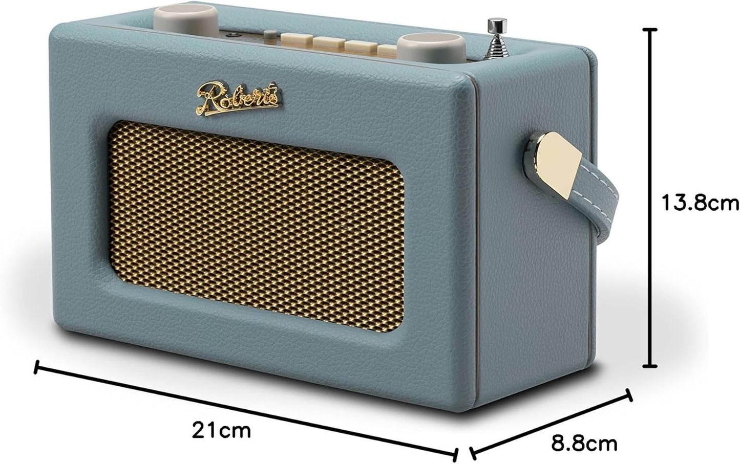 Roberts Revival Uno DAB/DAB+/FM radio with Bluetooth, Duck Egg