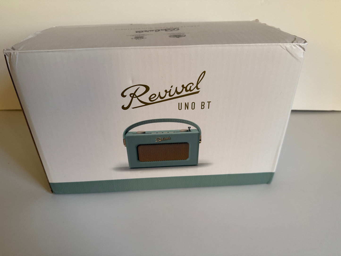 Roberts Revival Uno DAB/DAB+/FM radio with Bluetooth, Duck Egg