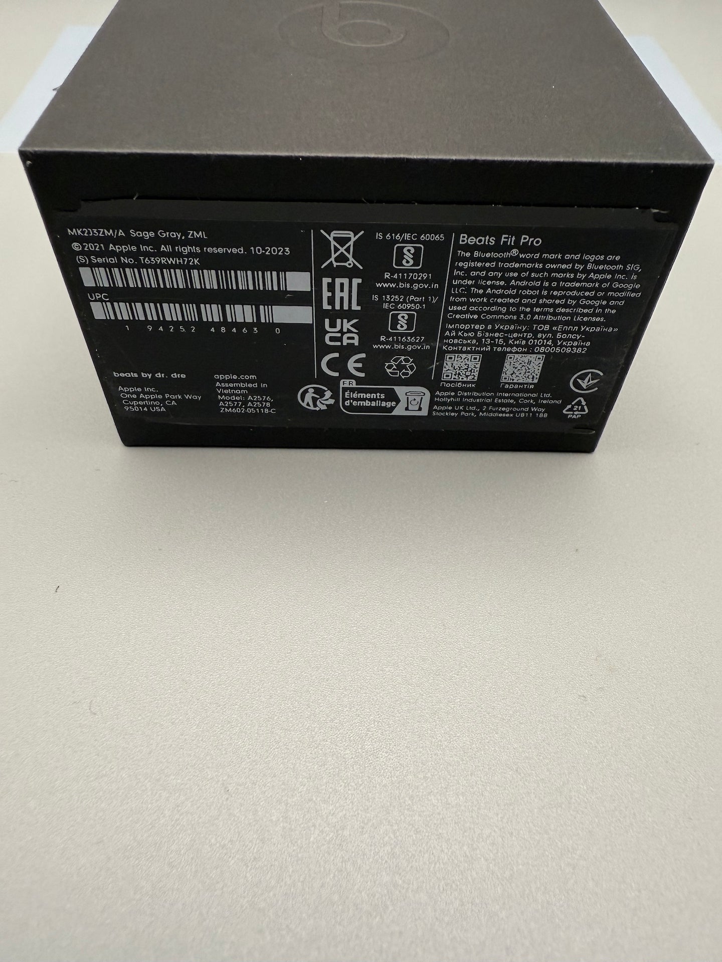 Beats Fit Pro (1st Gen) - True Wireless Noise Cancelling Earbuds - Sage Grey