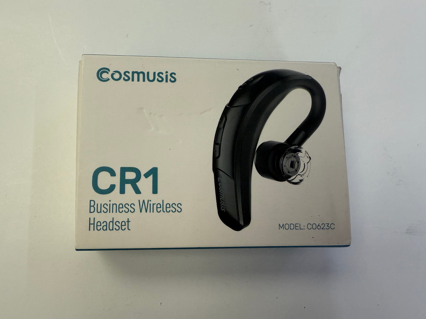 Bluetooth Headset CVC6.0 Noise Cancelling, Wireless Headphone (Black)